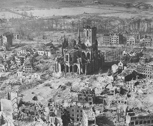 The ruins of Wesel