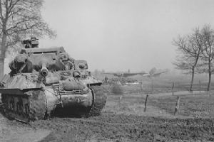 A British Achilles self-propelled gun