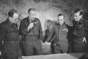 The last planning stage before the Rhine airborne operation