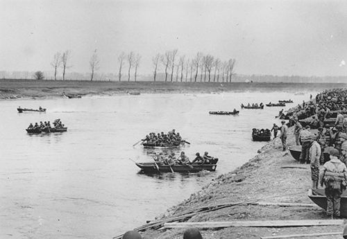 US assault troops training in Germany 1945