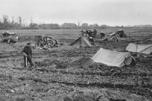 Artillerymen from the Canadian 3rd Division