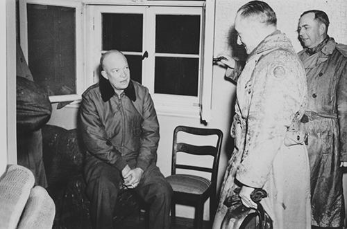Supreme Allied Commander Gen Dwight Eisenhower