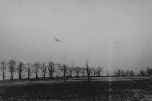 A Dakota comes down during the Rhine Crossing