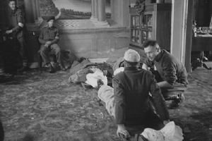 German POW receives treatment