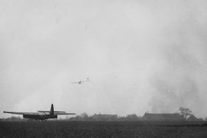 Gliders landing outside Hamminkeln