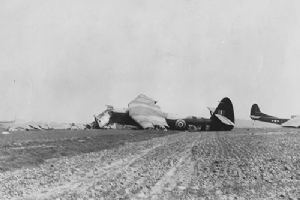 Wrecked gliders