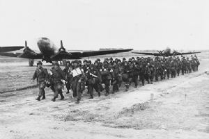 Browse Paratroopers embarking for Varsity