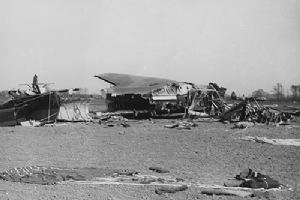 Crashed glider