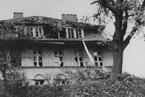 A German strongpoint on the Elbe