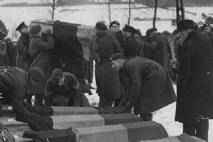 British Airborne Troops dealing with casualties