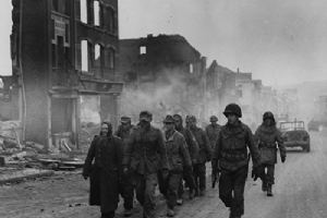 A Group of German prisoners