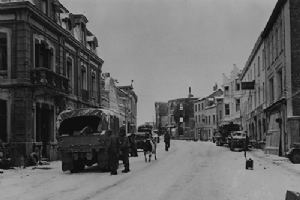 Residents of the town of Bastogne