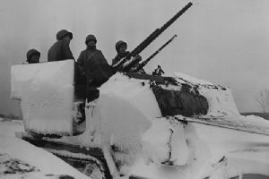 Flak Wagon of an anti aircraft battalion