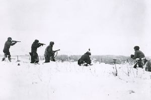 American Infantrymen from 9th Army