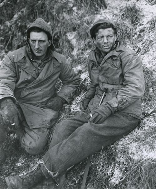 Tec5 Herman R. Rewerts and Pvt. John J. Mullee