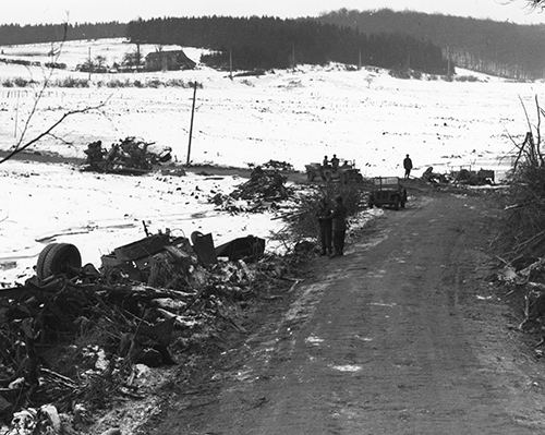 9th Airforce operating in the Houffalize area