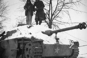 A German vehicle with American markings