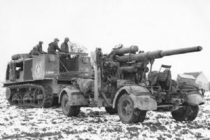 Captured German 88mm Strensberg