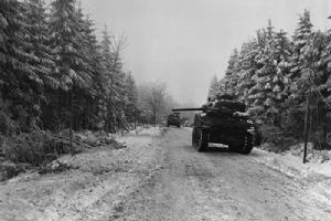 Shermans with 75mm guns of the 3rd Armoured Division