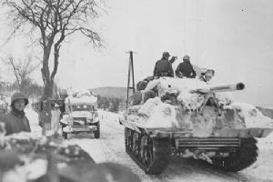 An ambulance of the 7th Armoured Division