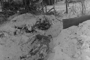 Attrocities committed by German troops in the vicinity of Five Points