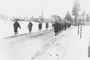 101st Airborne Division Moving Out Of Bastogne