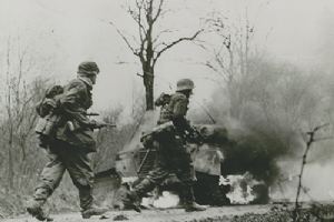 German troops during the Ardennes Offensive