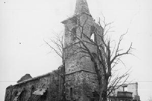 Ruins of a small church in St Vith
