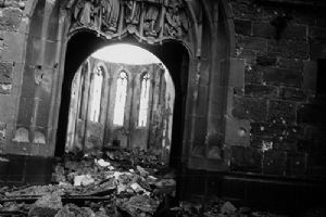 Once beautiful church in St Vith