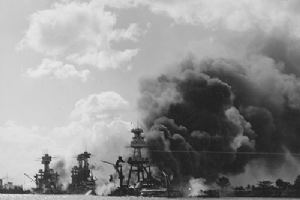 USS ARIZONA, the USS TENNESSEE and the USS WEST VIRGINIA