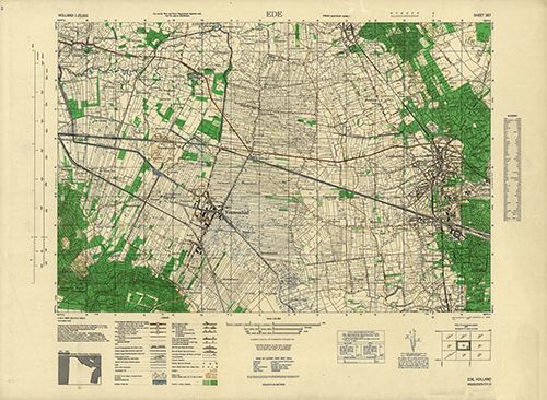 GSGS 4427 1:25,000 Ede Sheet 387