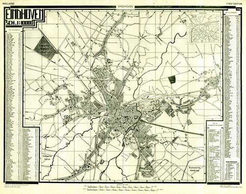GSGS 4458 1:10,000 Eindhoven