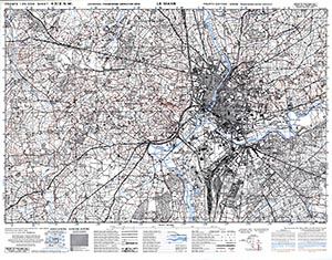 Browse GSGS 4347 1:25,000 Le Mans Sheet 43/02 NW (UTM Grid)