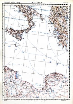 Browse GSGS 4281 1:2,000,000 Libye Grece West Sheet