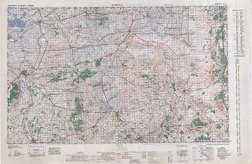 GSGS 4416 1:100,000 Almelo Sheet N1