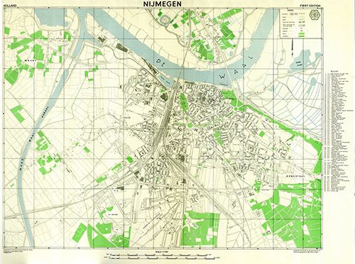 GSGS 4458 1:7,500 Nijmegen