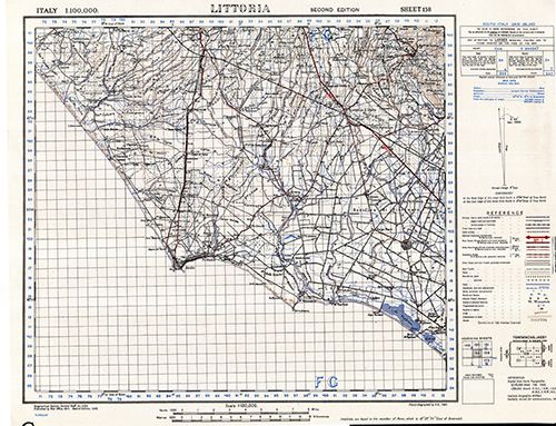 GSGS 4164 1:100,000 Littoria v3 Sheet 158