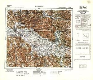 Browse GSGS 4164 1:100,000 Cassino v2 Italian Sheet 160