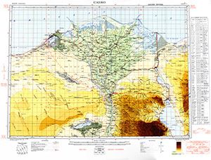 Browse GSGS 4084 1:500,000 Cairo Sheet 2