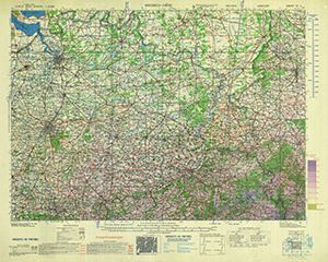 Browse GSGS 4042 1:250,000 Brussels-Liege Sheet 3