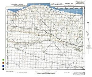 Browse GSGS 4076 1:100,000 Marsa Lucch Sheet 30