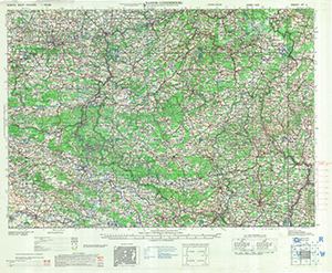 GSGS 4042 1:250,000 Namur-Luxembourg Sheet 6